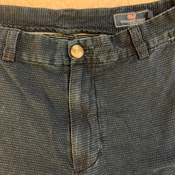 Vineyard Vines | Blue Swiss Dot Shorts - Picture 2 of 4